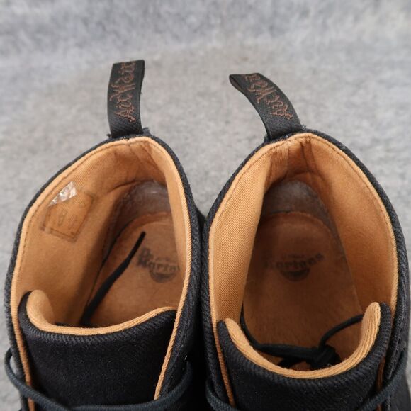 Dr Martens Shoes Womens 5 Boots Daytona Desert Chukka Black Classic Casual Twill - Picture 14 of 14